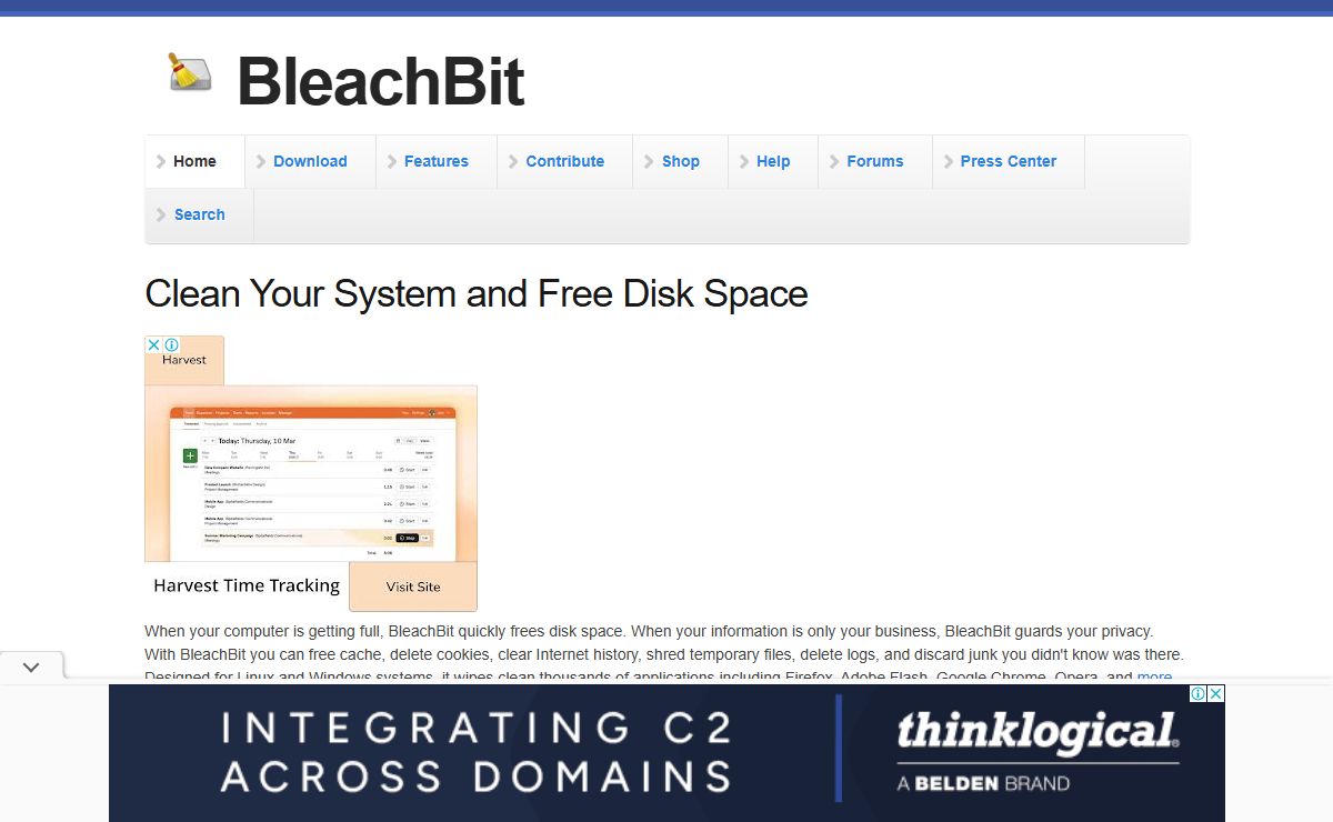 Clean Your System and Free Disk Space | BleachBit