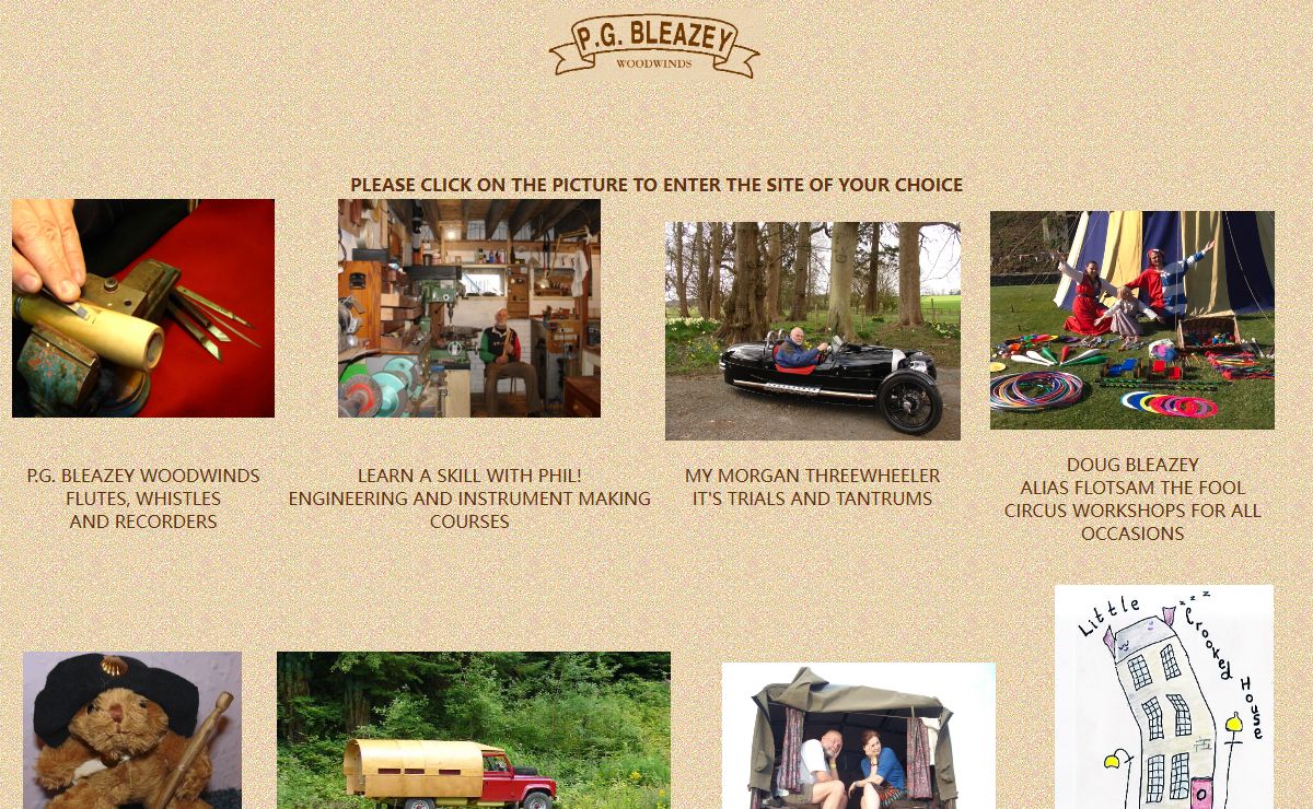 Phil Bleazey the woodwind instrument maker