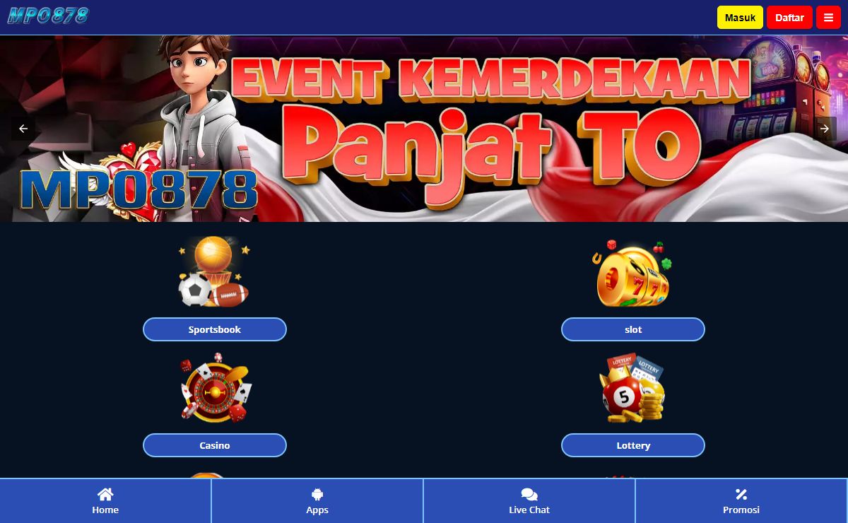 Mpo878 : Situs Mesin Judi Mpo Gacor Slot Online Hari Ini Resmi