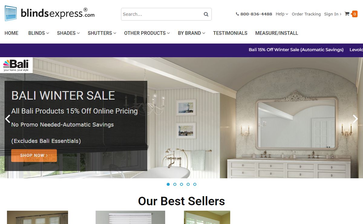 BlindsExpress.com | Quality Custom Blinds, Shades and Shutters at low prices