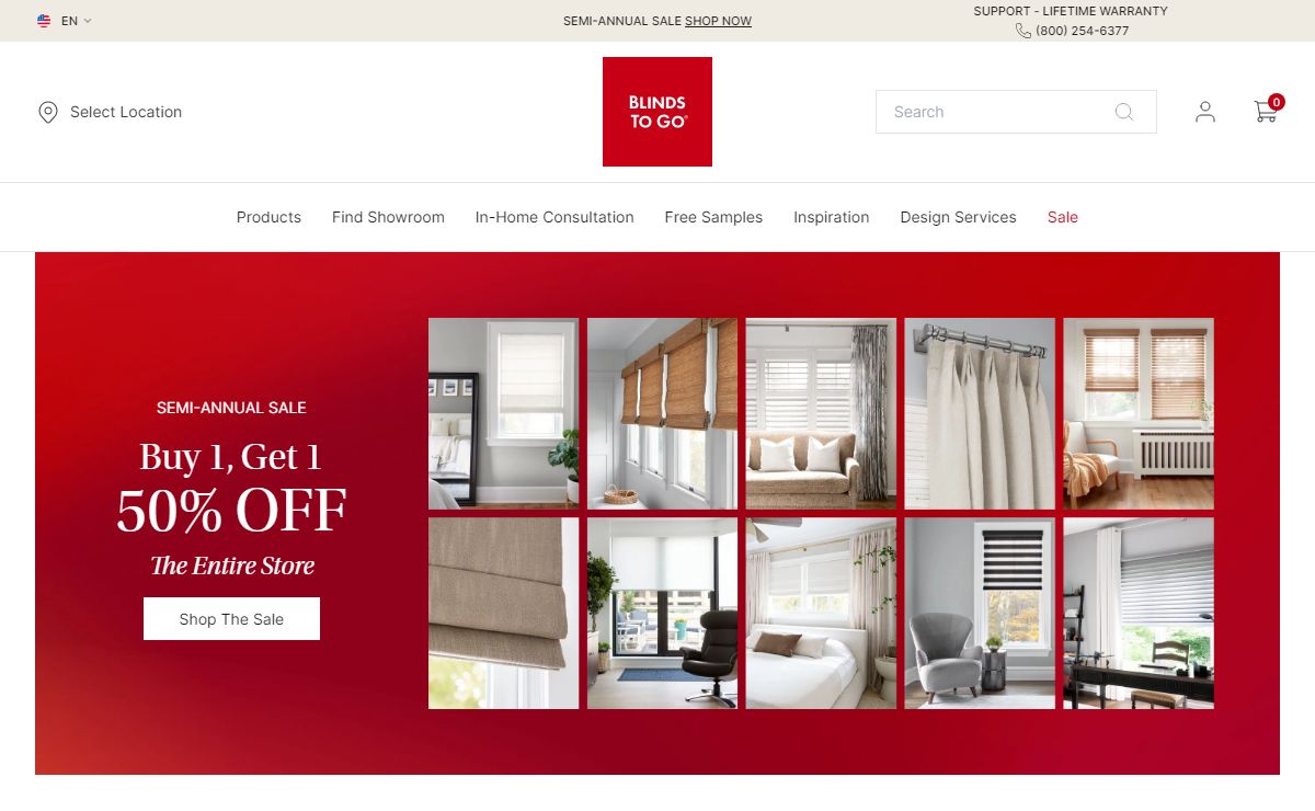 Blinds To Go | Shop Window Blinds, Shades & Drapes Online or Showroom