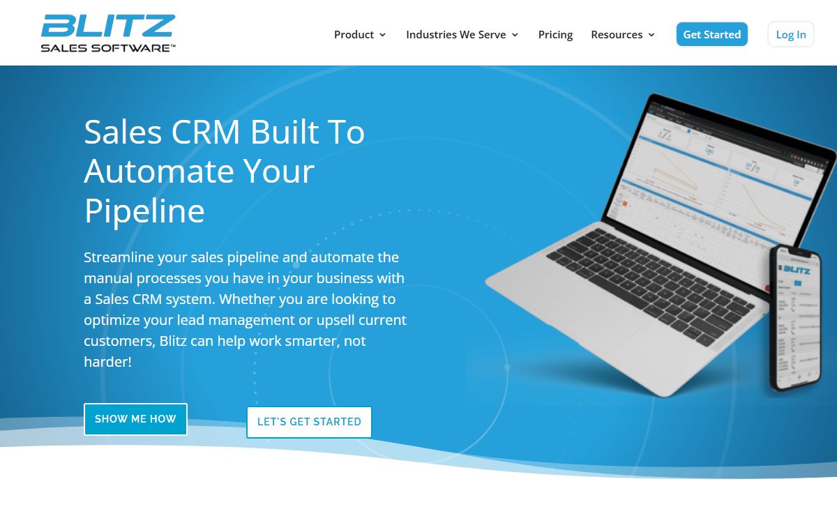 Sales CRM and Lead Management Software | Contact Automation | Blitz
