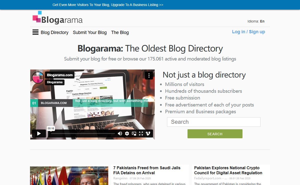 Blogarama - Blog Directory