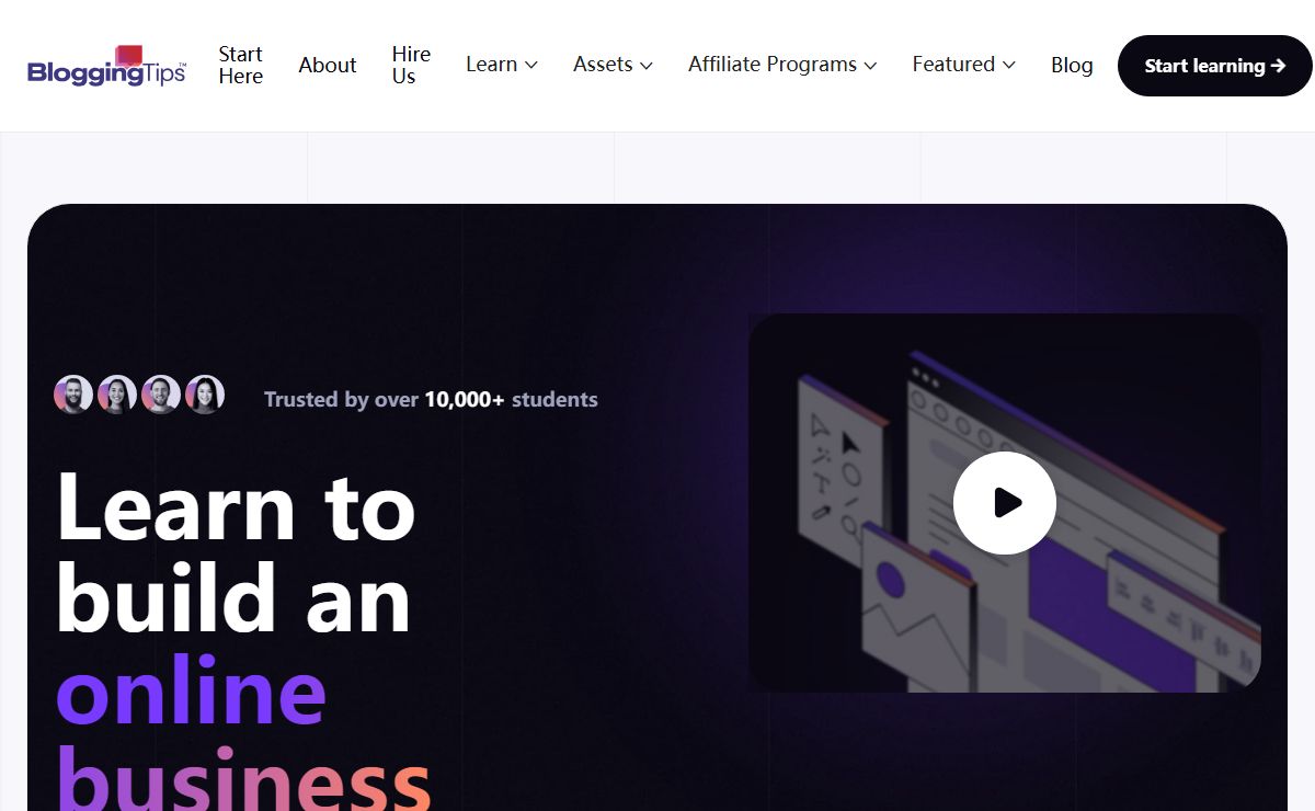 Learn To Start An Online Business | Bloggingtips.com