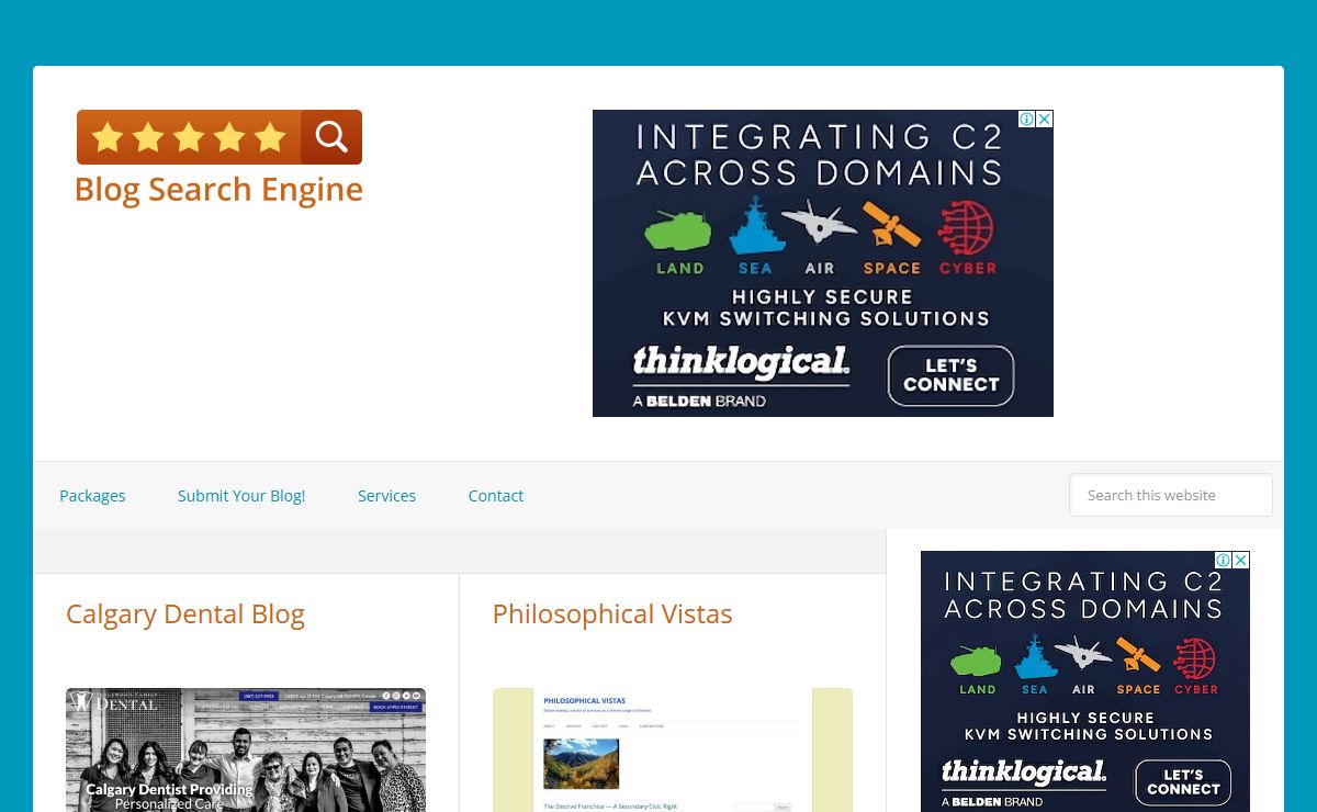 Blog Search Engine