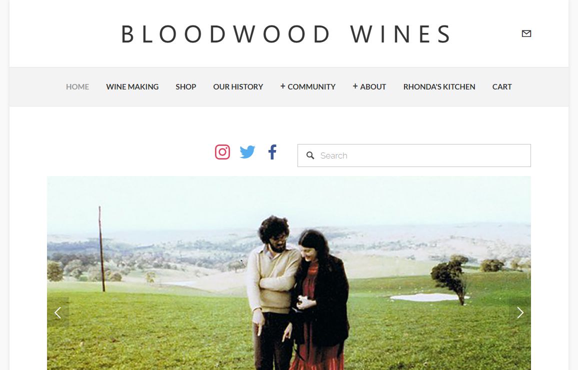 Bloodwood Wines Home - quality cool-climate wine from the Orange region in New South Wales