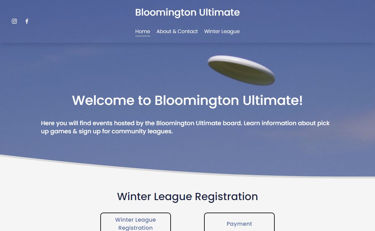 Bloomington Ultimate