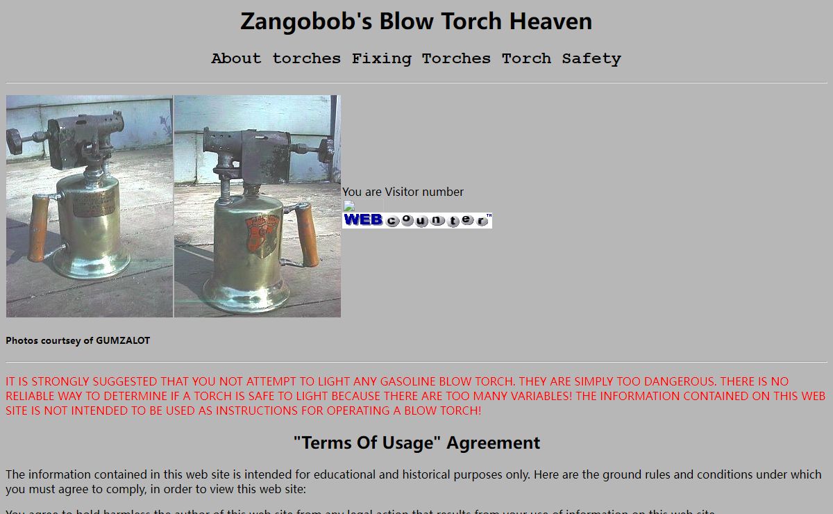 Zangobob's Blow torch Heaven