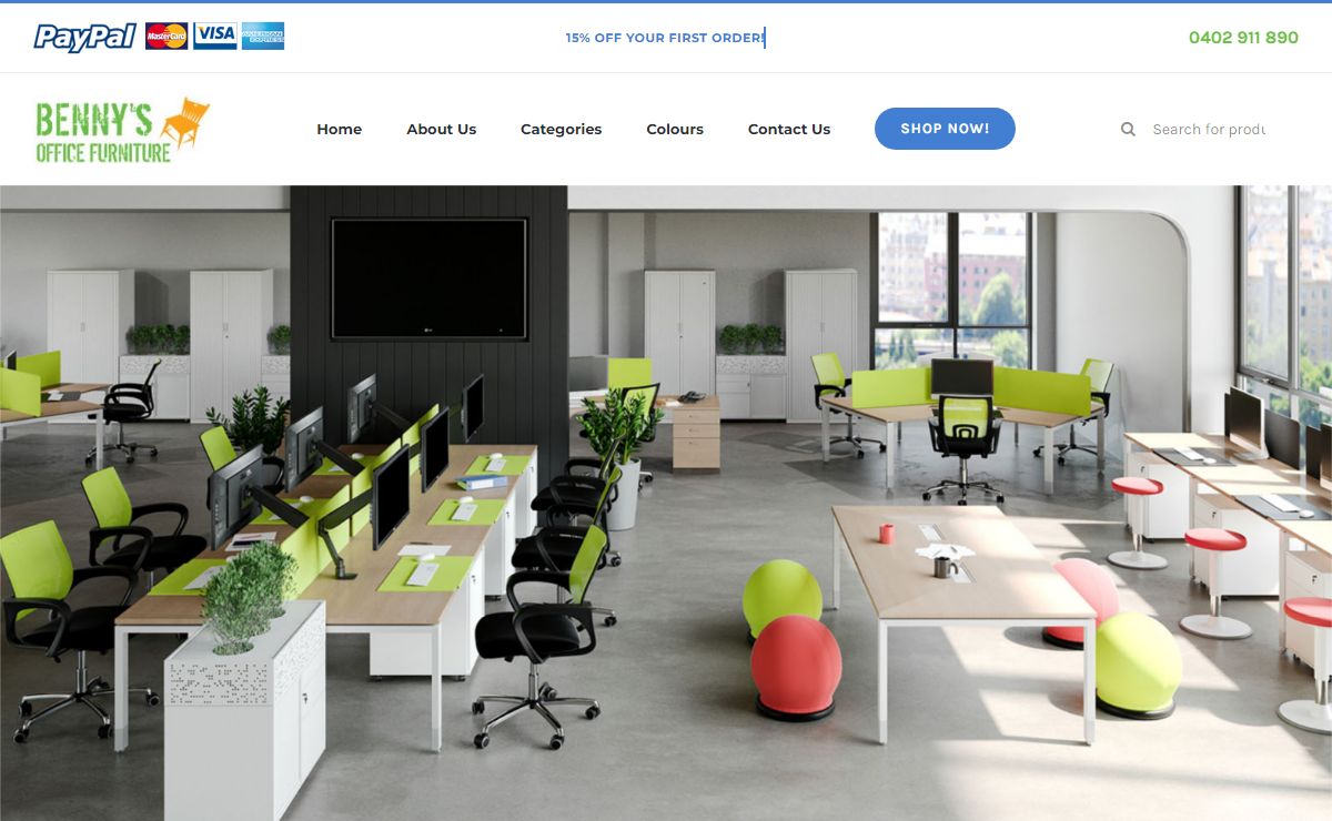 Classic Shop Home 1 - Benny`s Office Furniture