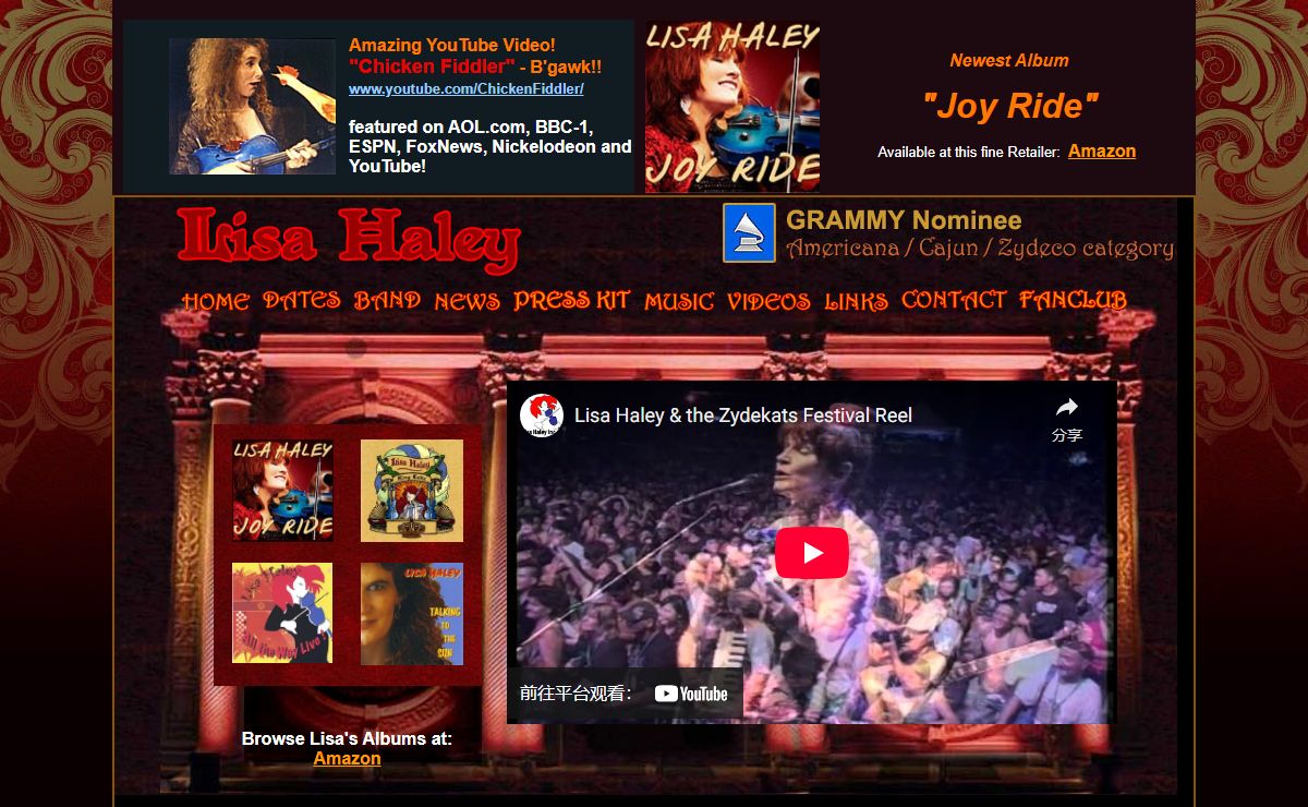 Lisa Haley Official website - Cajun Zydeco Music