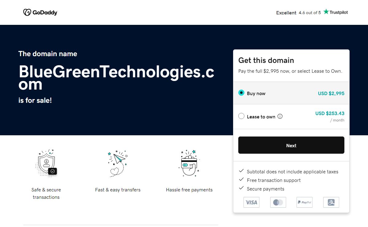 bluegreentechnologies.com