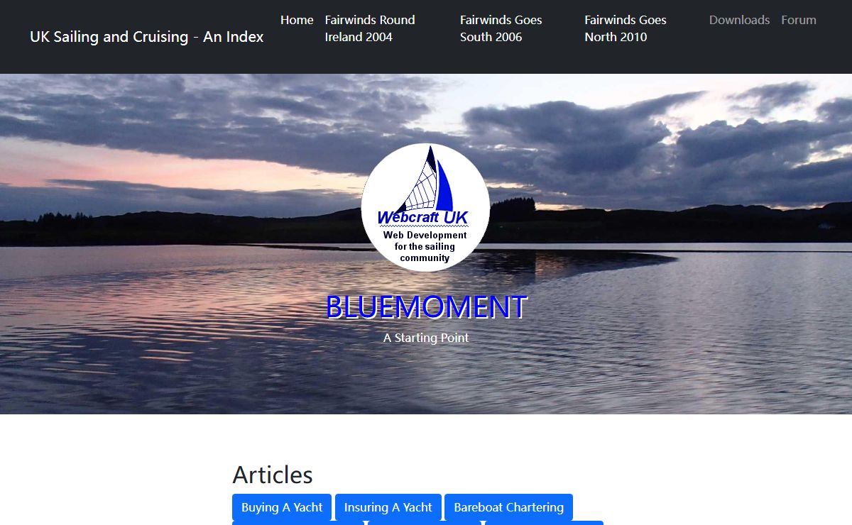 BlueMoment - UK Sail Cruising