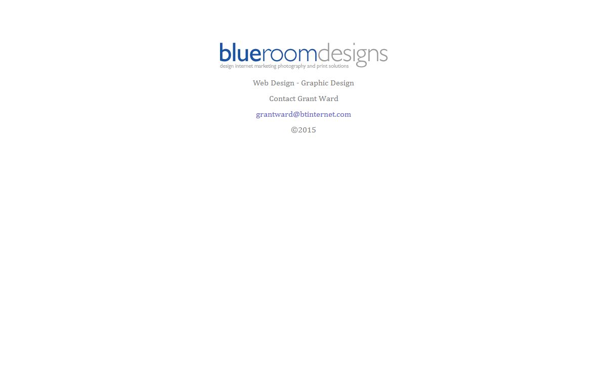 Blueroom Designs UK, Graphic Designers & Website Design by Grant Ward