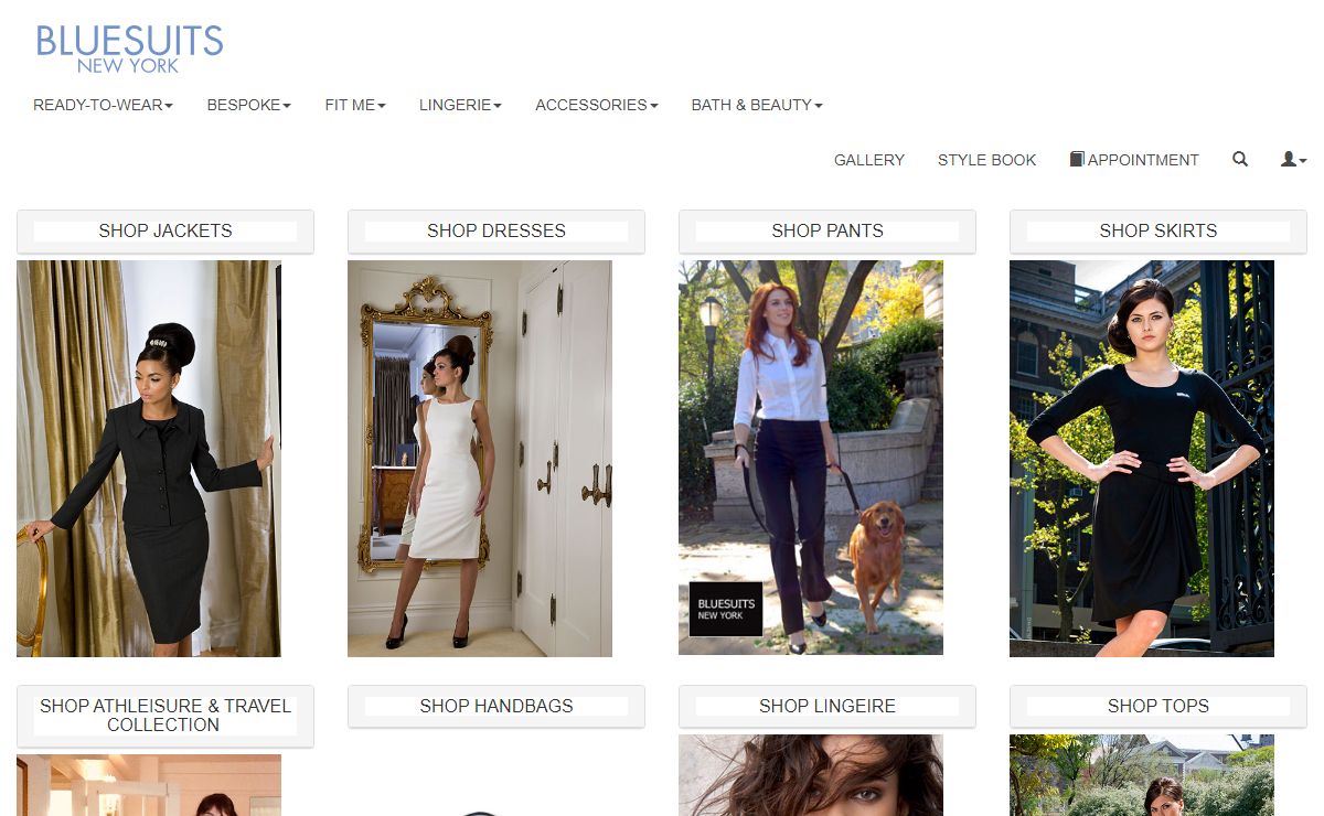 Womens Business Suits, ready made and custom tailored Business suits for Women