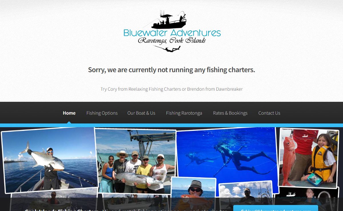 Rarotonga Fishing Charters, Mix and match multiple fishing options.