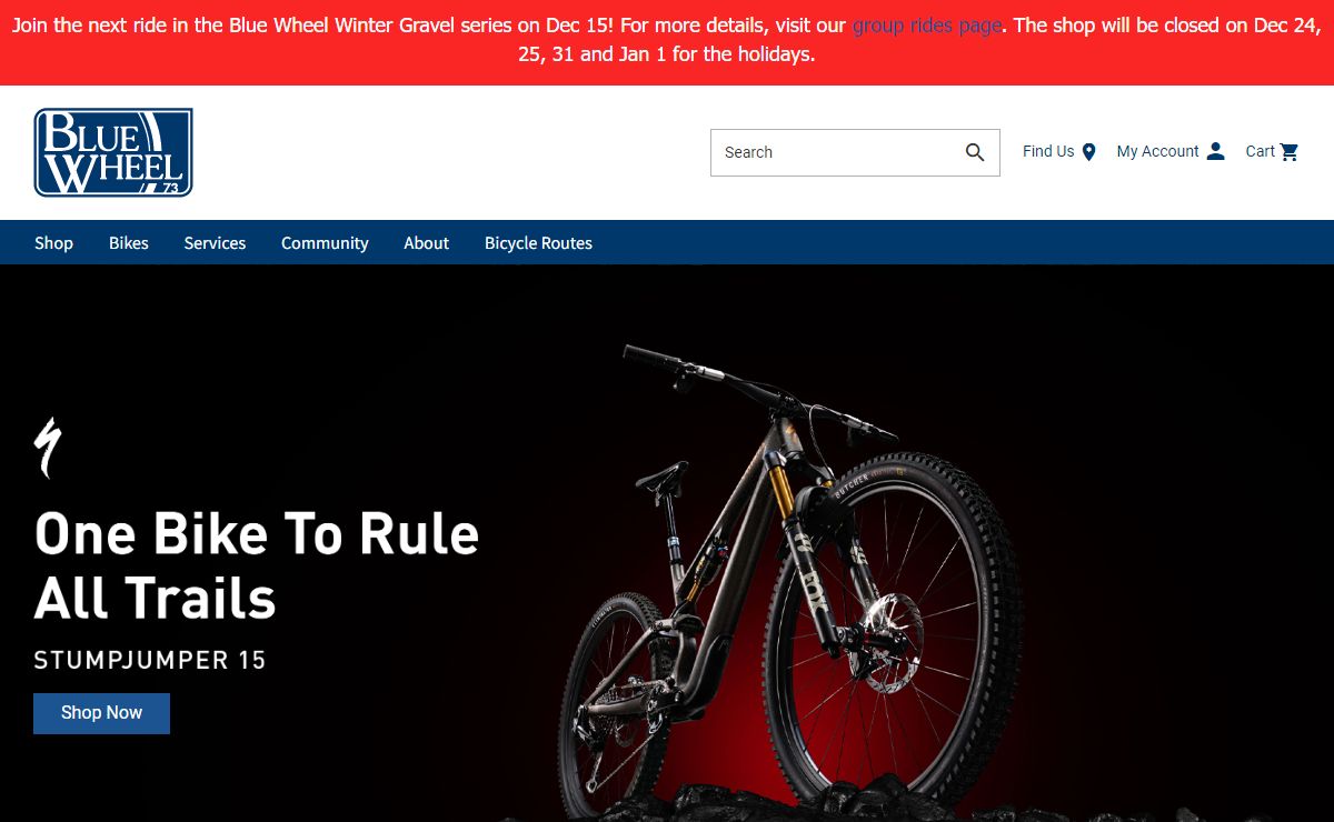 Blue Wheel Bicycles - Charlottesville, Virginia