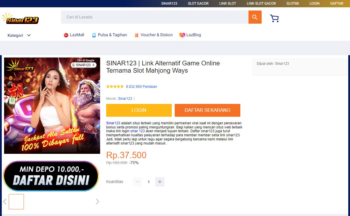 SINAR123 | Link Alternatif Game Online Ternama Slot Mahjong Ways