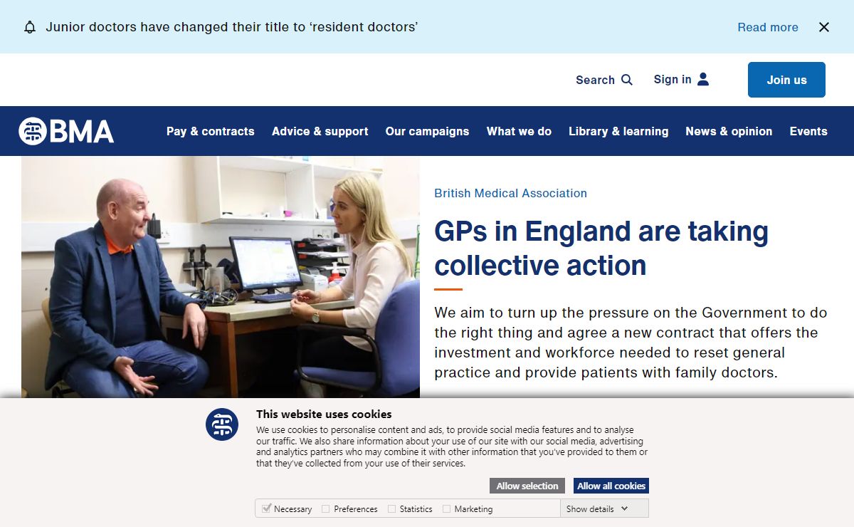 BMA - Home | British Medical Association