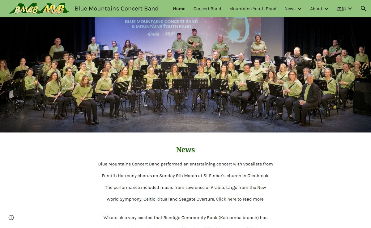 Blue Mountains Concert Band