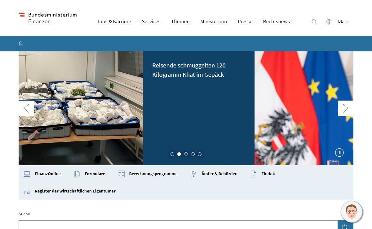 Das Bundesministerium für Finanzen