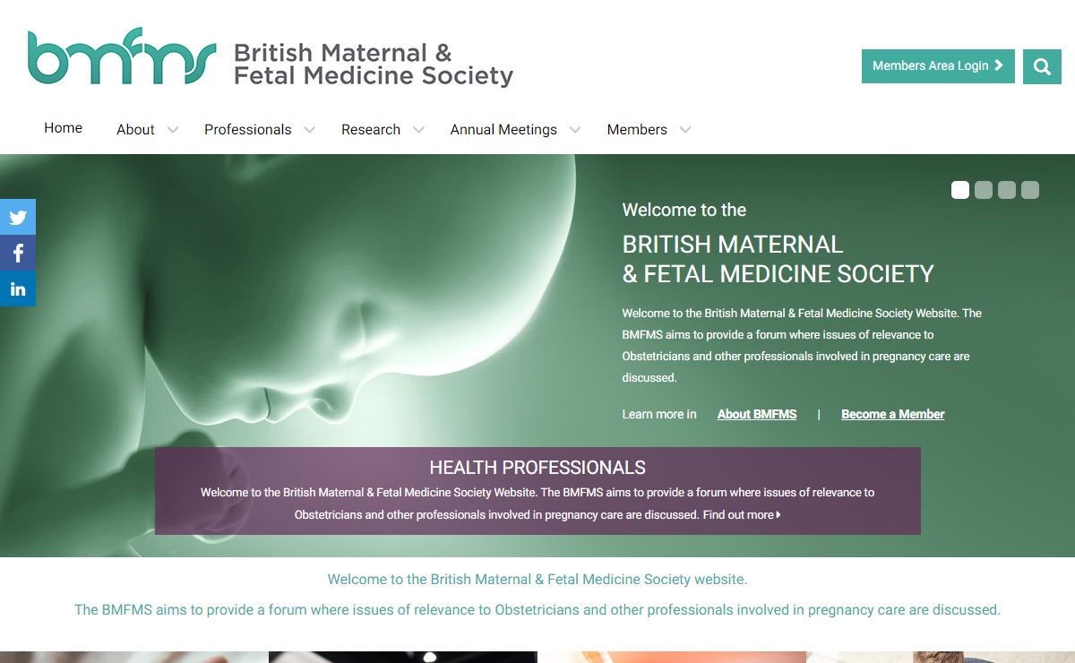 British Maternal & Fetal Medicine Society - BMFMS