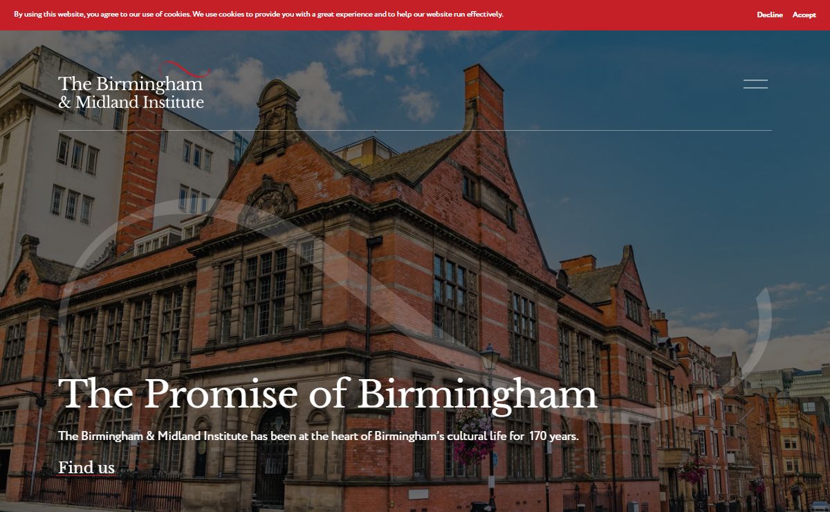 The Birmingham & Midland Institute | A Place for Endless Learning