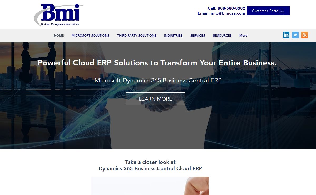 Business Advisory ERP | Bmi USA | New York