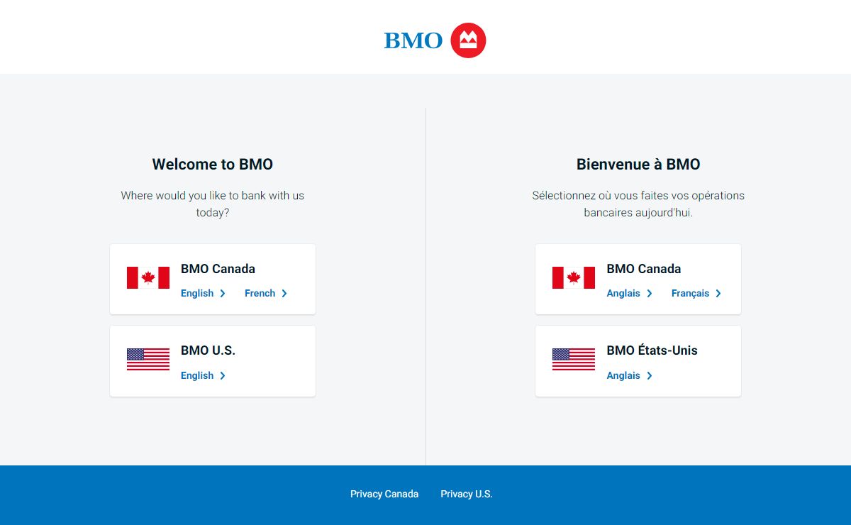 Country Selector - BMO