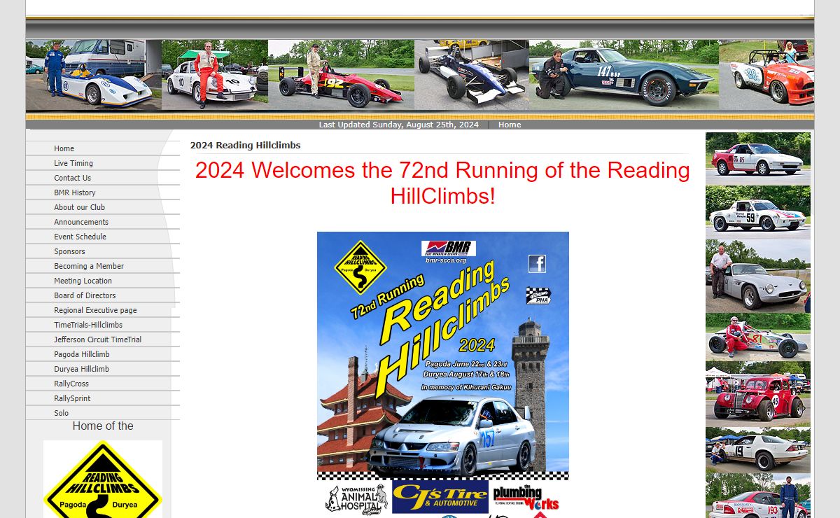 Welcome to Blue Mountain Region of SCCA
