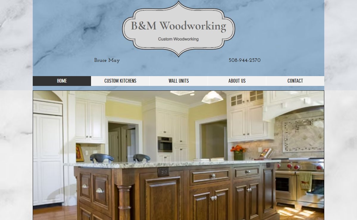 Custom kitchen | Massachusetts | B&M Woodworking