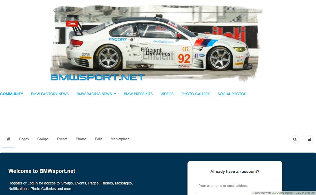 Dashboard - BMWsport.net - BMW Racing News, Tech Articles and Race Photos