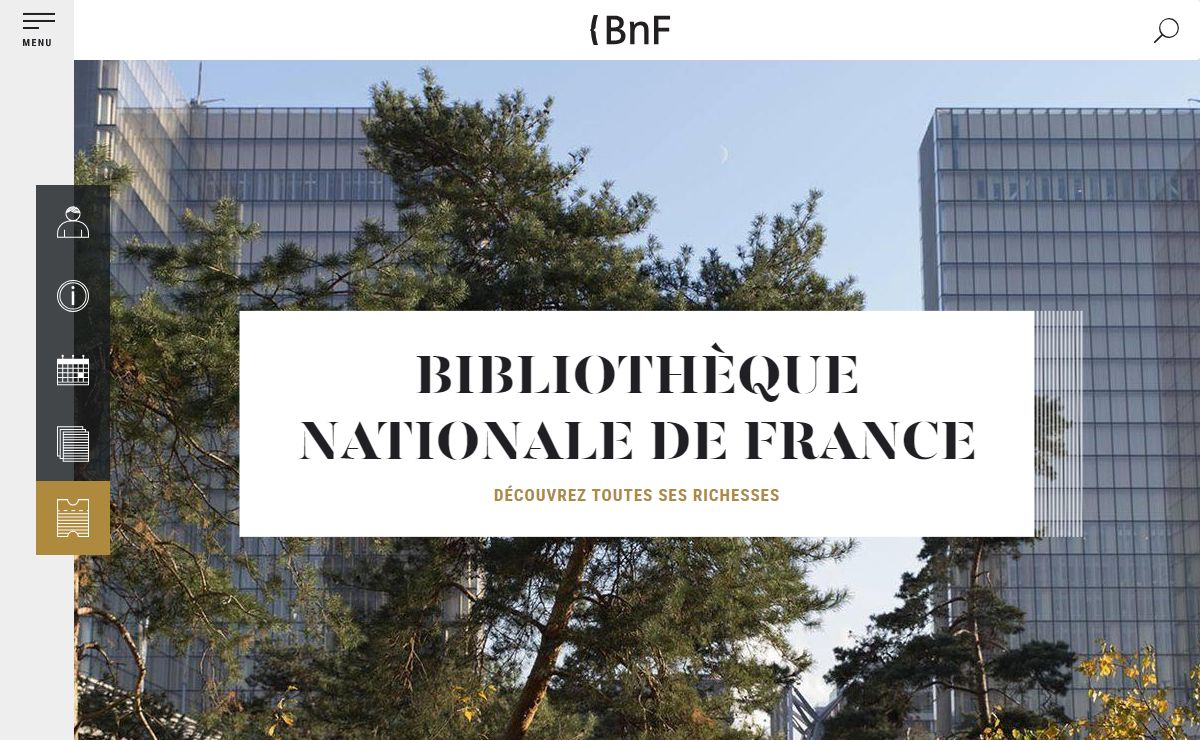 Accueil | BnF – Site institutionnel