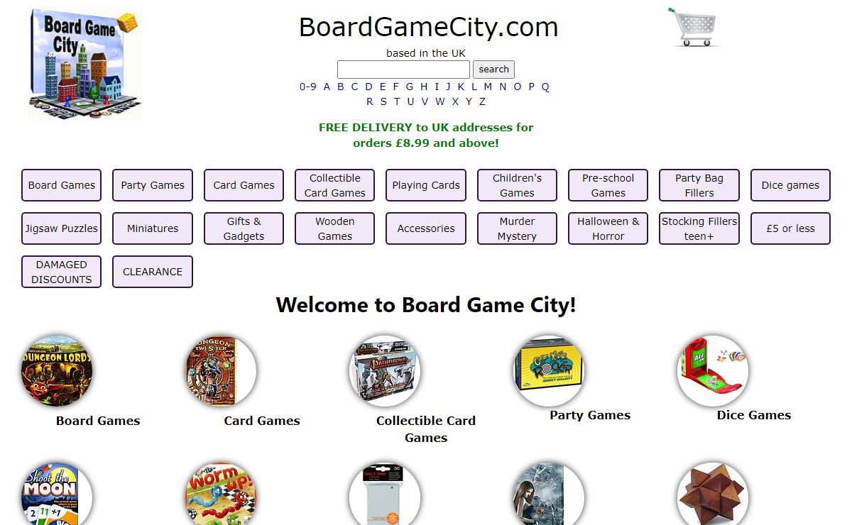 Board Game City - Shop online for cheap board games in the UK.