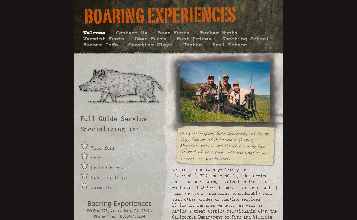 Boaring Experiences