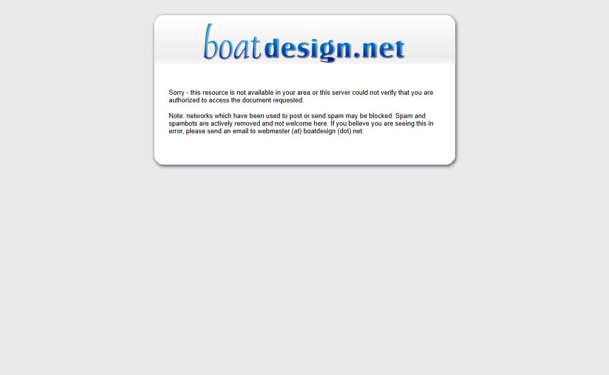 Boat Design Net