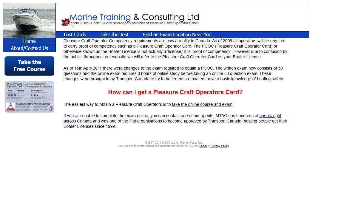 Get Your Pleasure Craft Operator Card Online | BoaterLicences.com