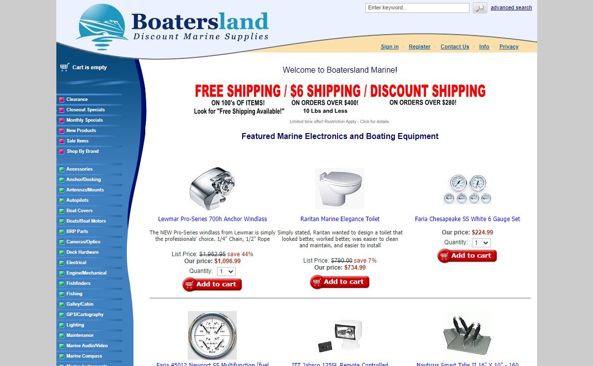 Boatersland Marine