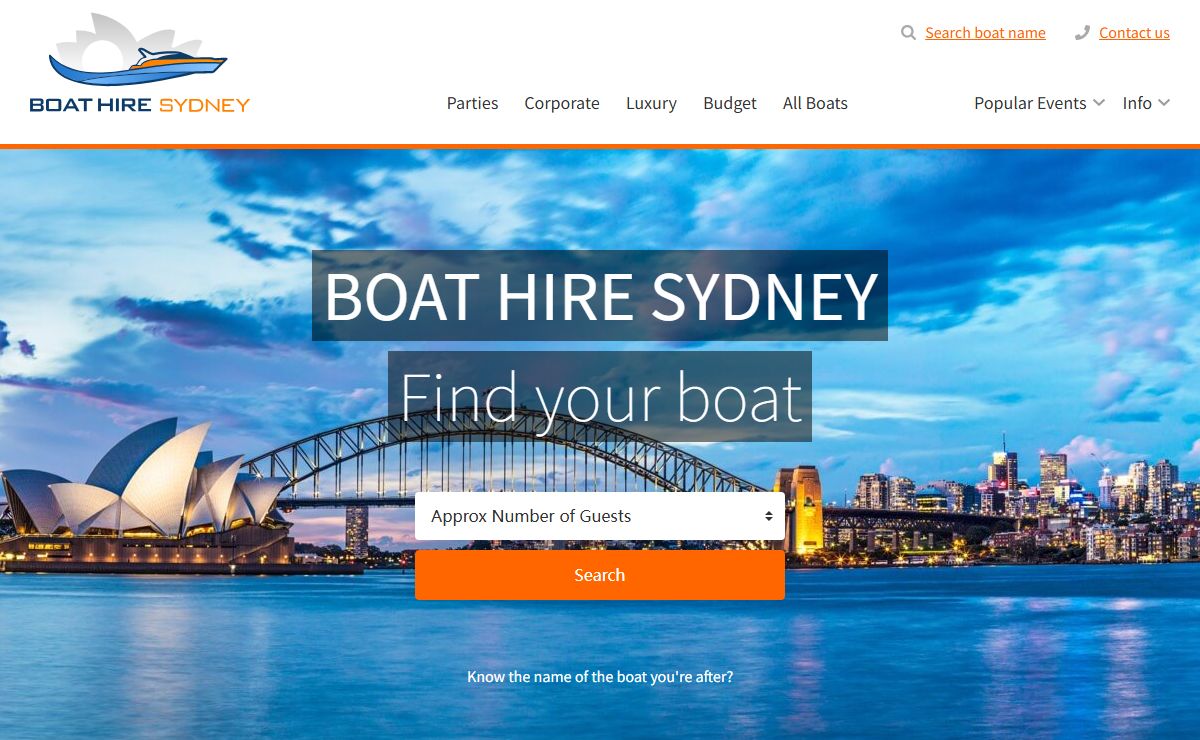 Boat Hire Sydney - The Official Site