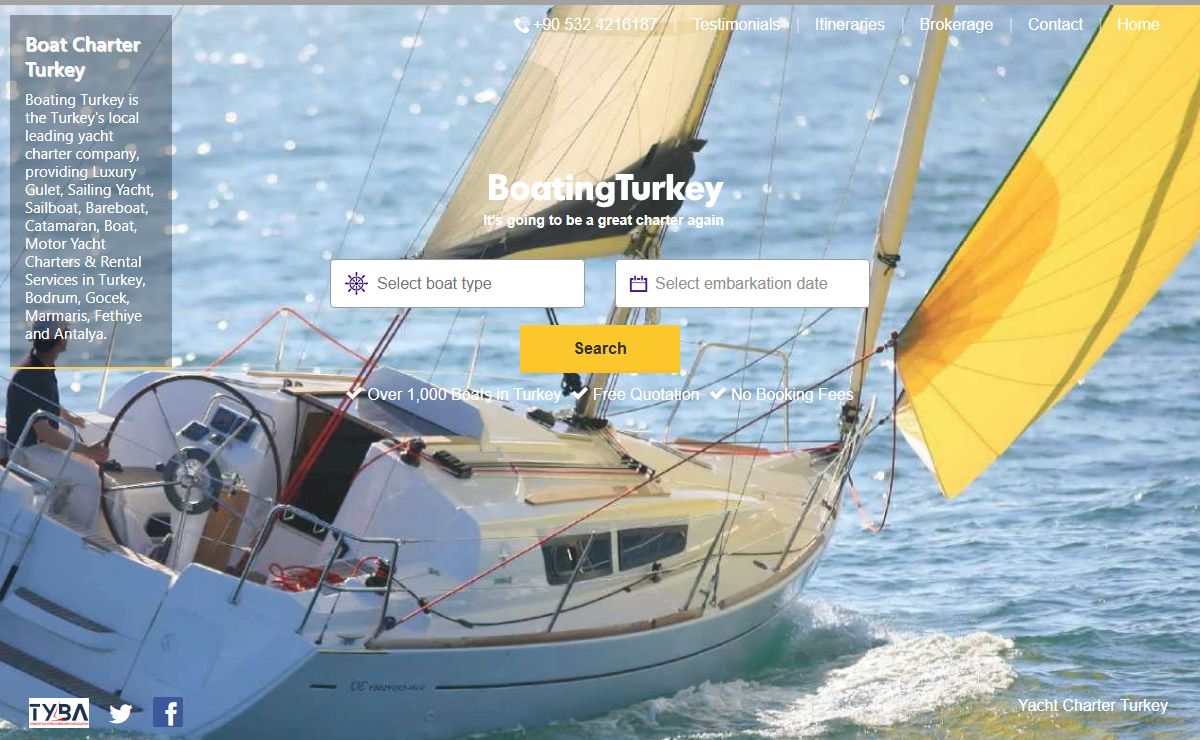 Gulet Charters Turkey, Sailing Yacht, Boat Rentals Turkey, Bareboat, Catamaran Hire Turkey, Bodrum, Marmaris, Fethiye, Gocek