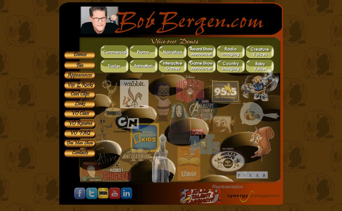 Bob Bergen Official Web Site