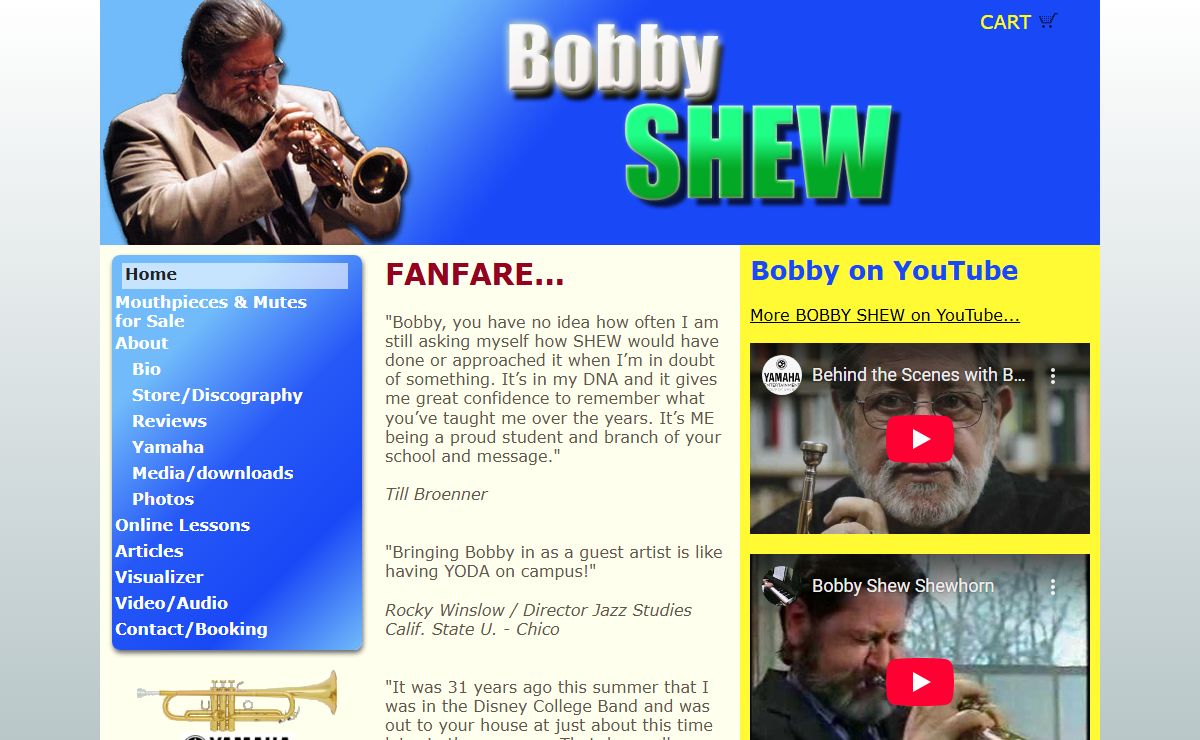 Bobby Shew :: Home