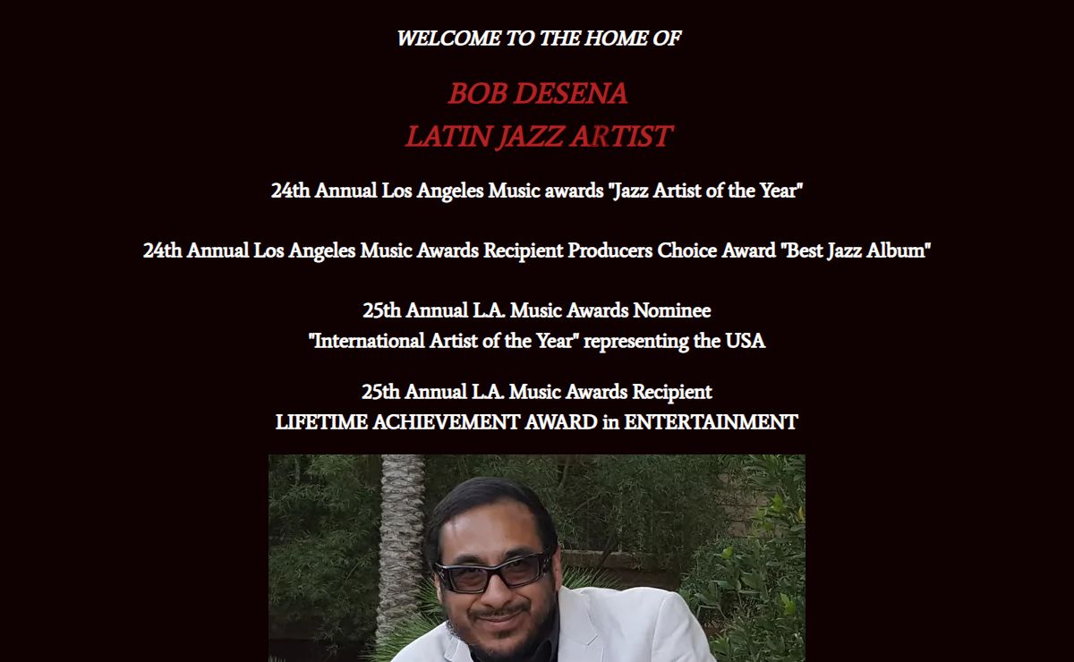 Bob DeSena Latin Jazz