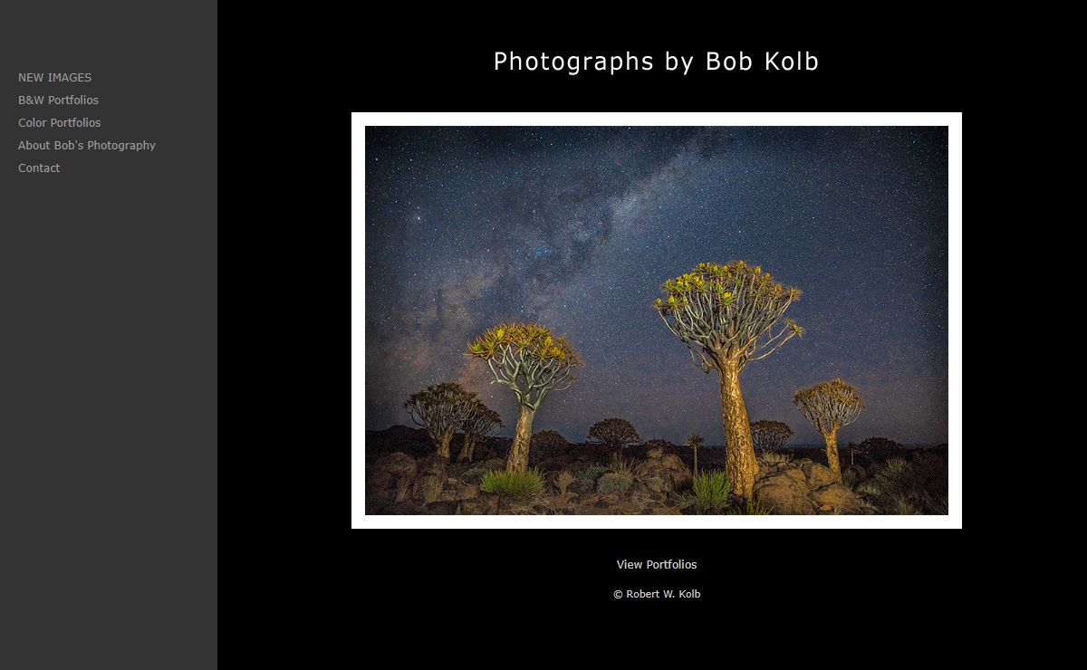 Photographs by Bob Kolb