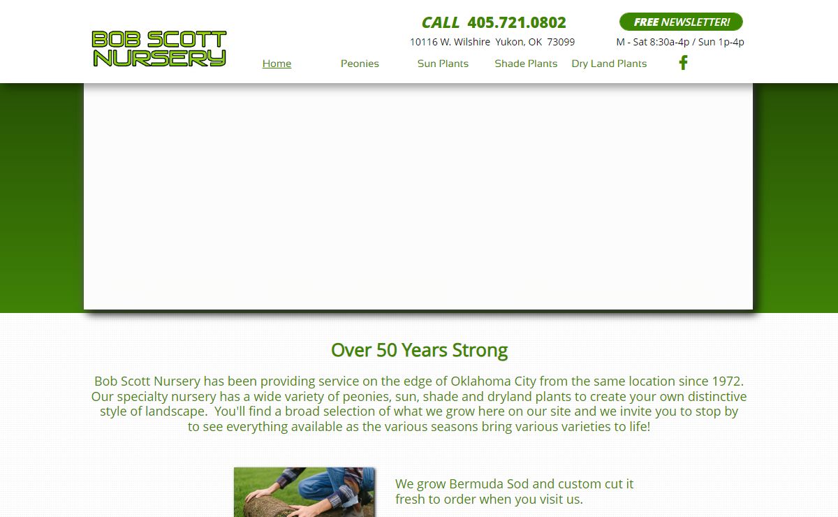 Bob Scott Nursery | 10116 W Wilshire Yukon, OK 73099
