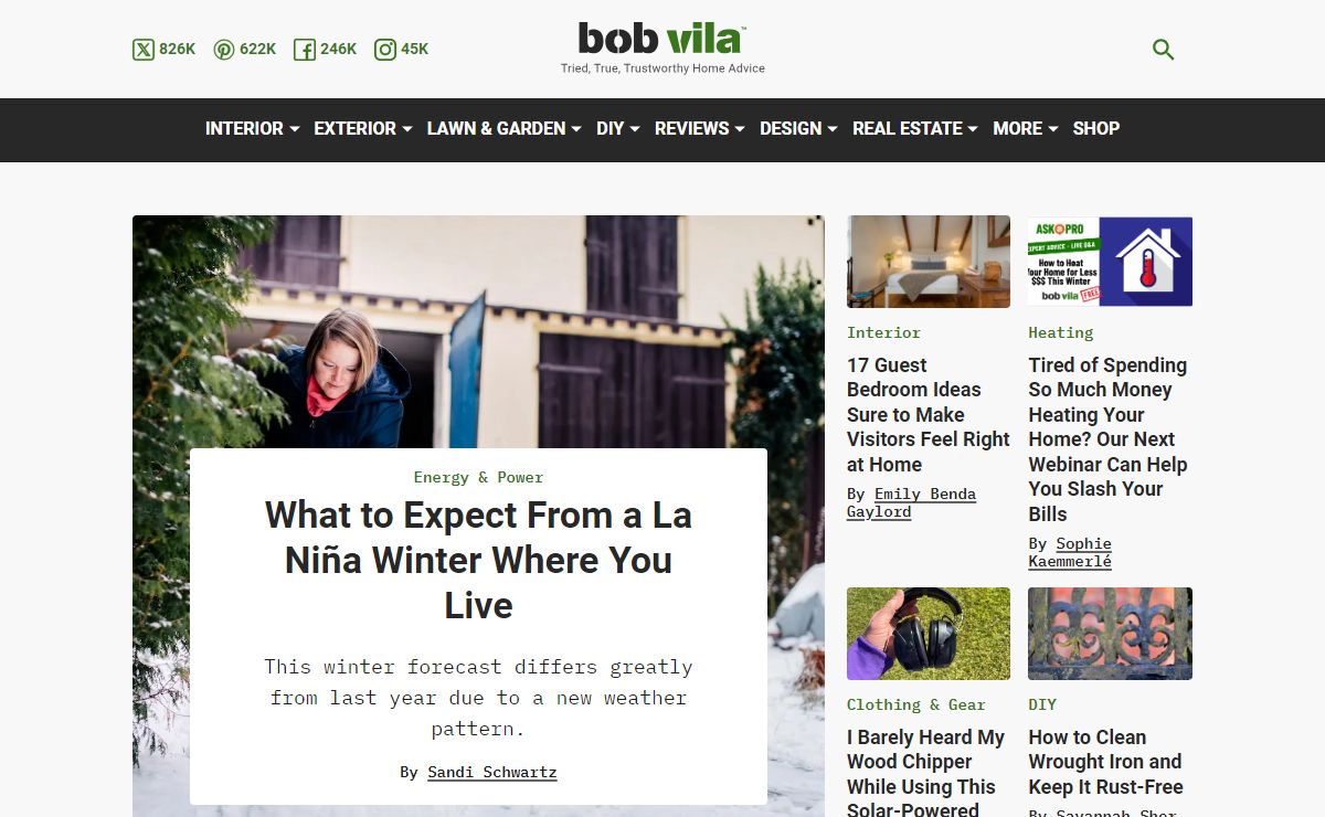 Bob Vila - Home Improvement, Home Repair, & Home Renovation