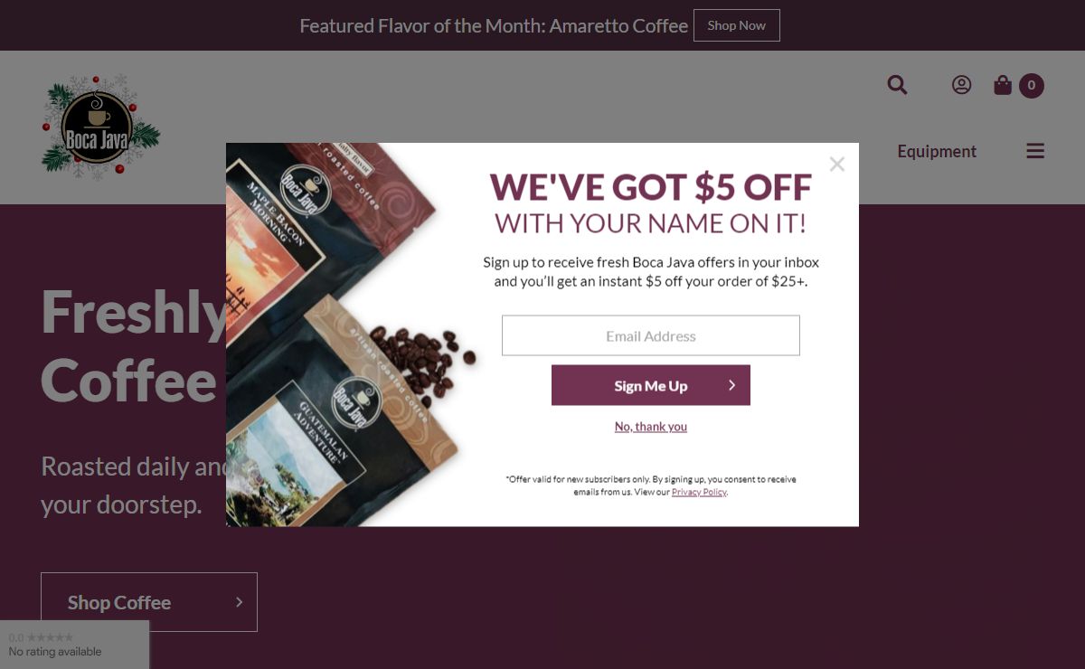 Buy Gourmet Coffee | Coffee Club | Home Delivery | Gifts - Boca Java