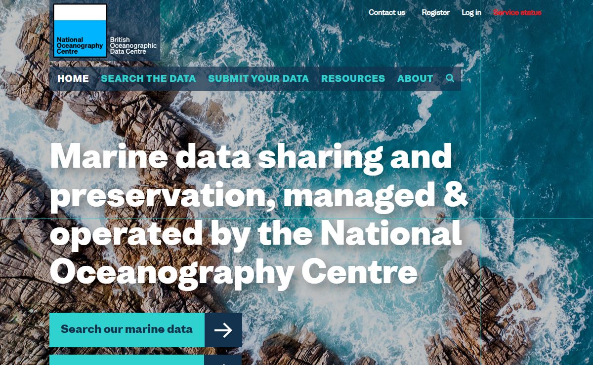 British Oceanographic Data Centre (BODC) — oceanographic and marine data