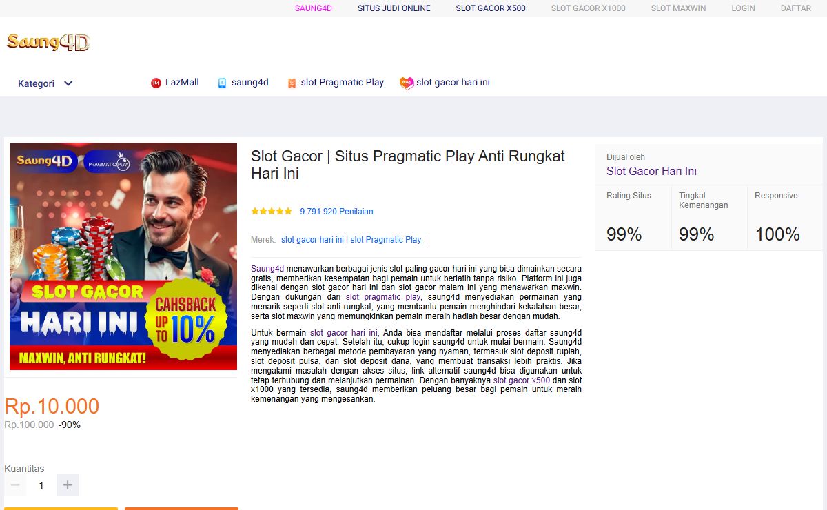 Slot Gacor | Situs Pragmatic Play Anti Rungkat Hari Ini