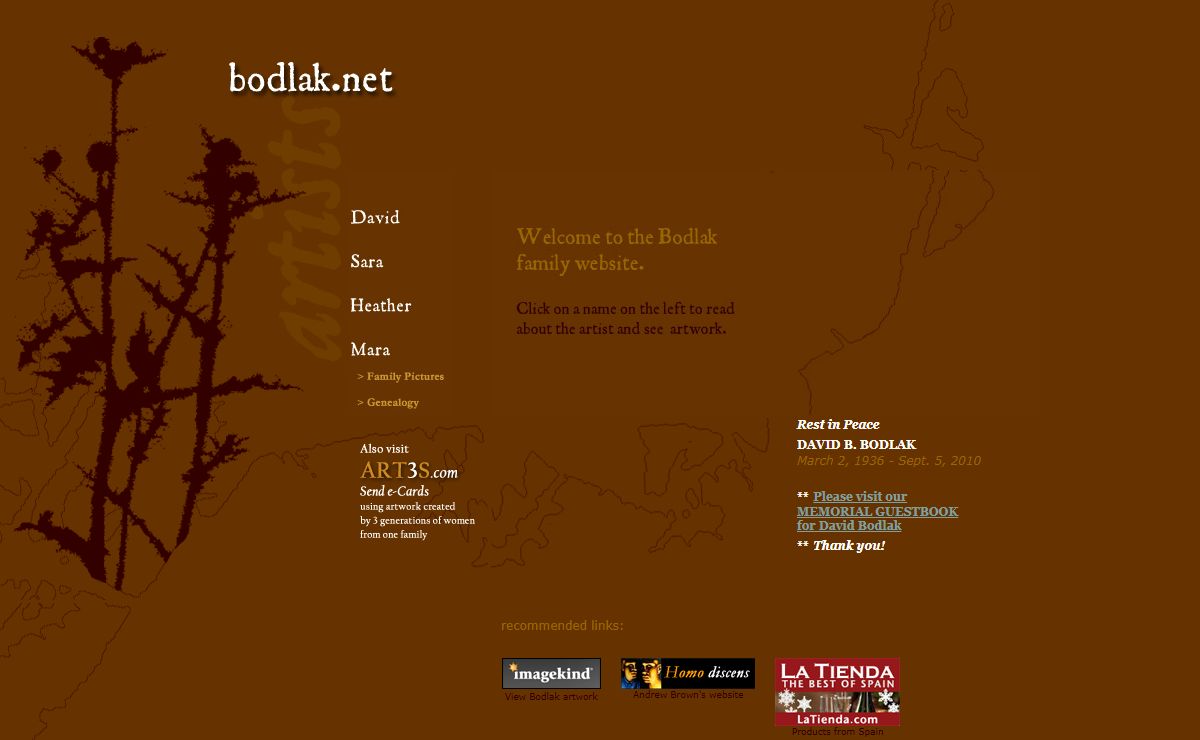 bodlak.net home