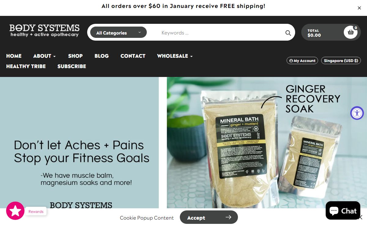 Body Systems Healthy Skincare for Active Lives – Body Systems Skincare